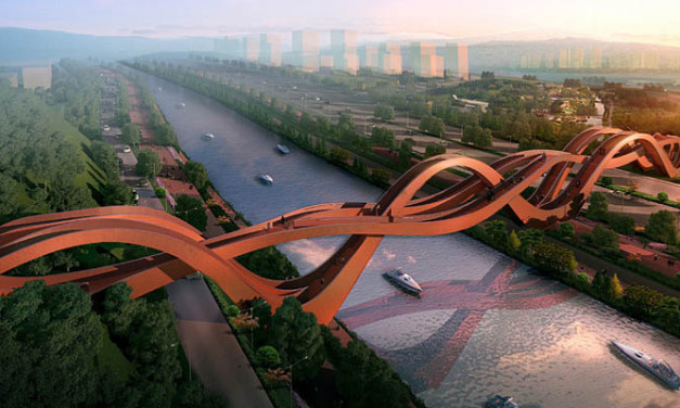 El PUENTE DEL RÍO DRAGÓN EN CHINA