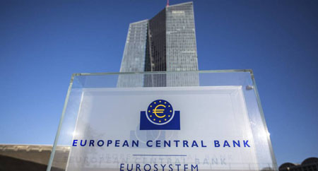 El BCE, Banco Central Europeo.