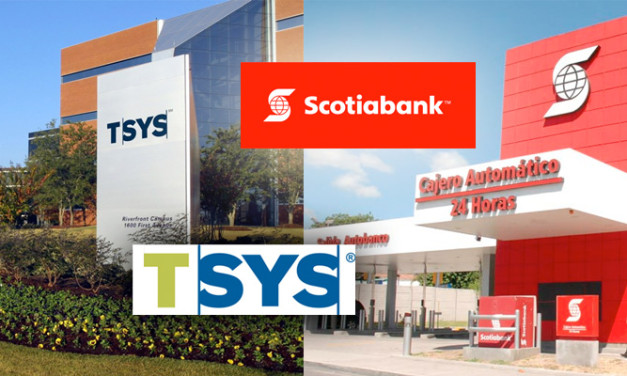 TSYS firma un acuerdo de pagos con Scotiabank