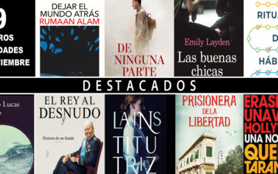 LIBROS DESTACADOS, NOVEDADES SEPTIEMBRE