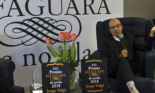 Jorge Volpi Premio Alfaguara de Novela 2018